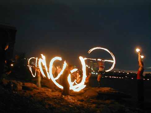 Williamsburg waterfront, Brooklyn circa 2002