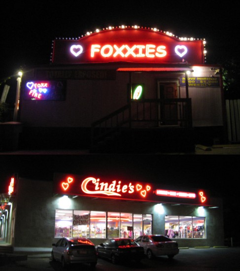Neon & desire: Foxxies & Cindies