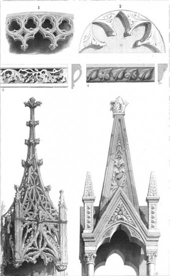 Ruskin Stones of Venice Linear and Surface Gothic