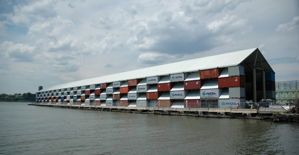 Shigeru Ban Nomadic Museum New York City